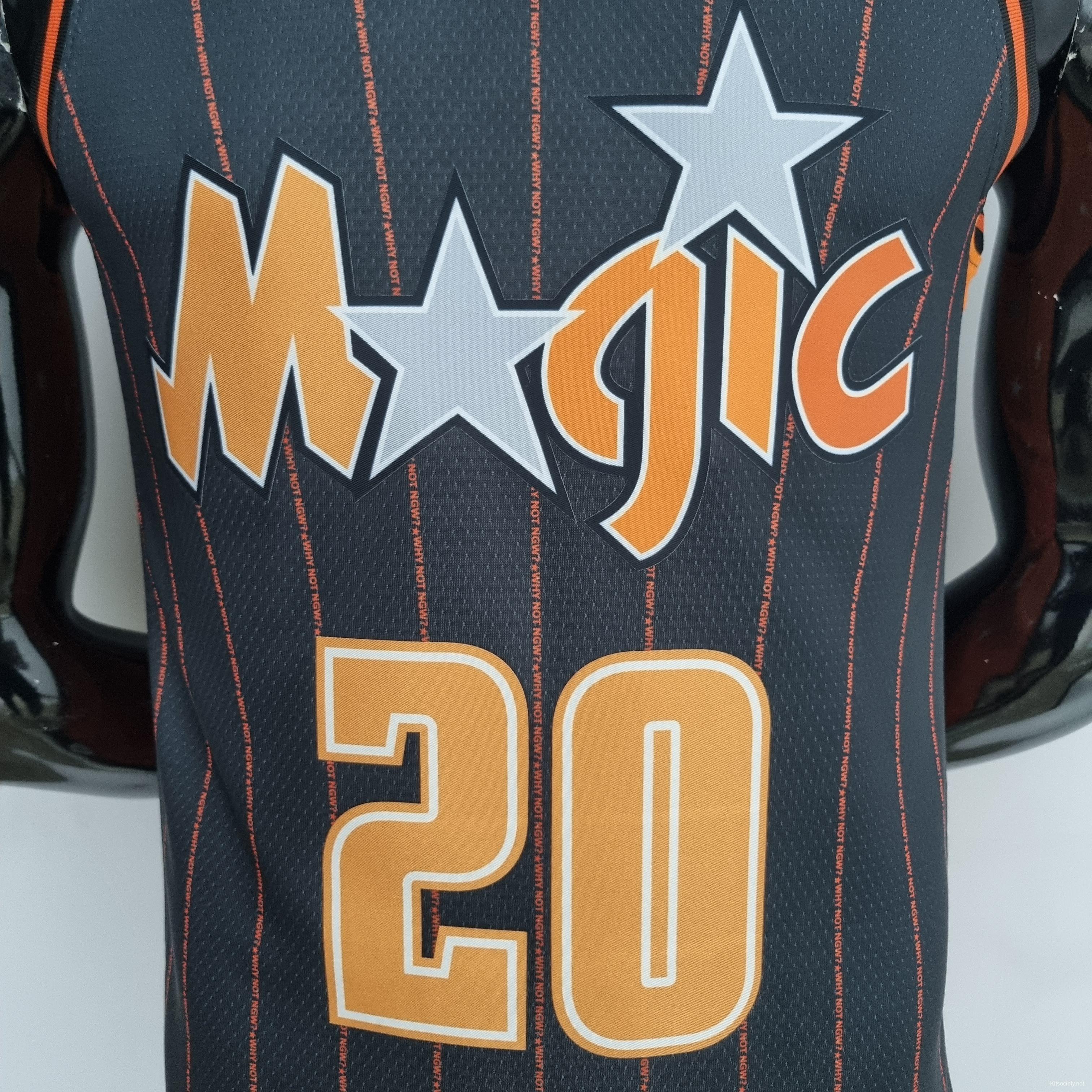 75th Anniversary Orlando Magic Fultz #20 White Orange NBA Jersey -  Kitsociety