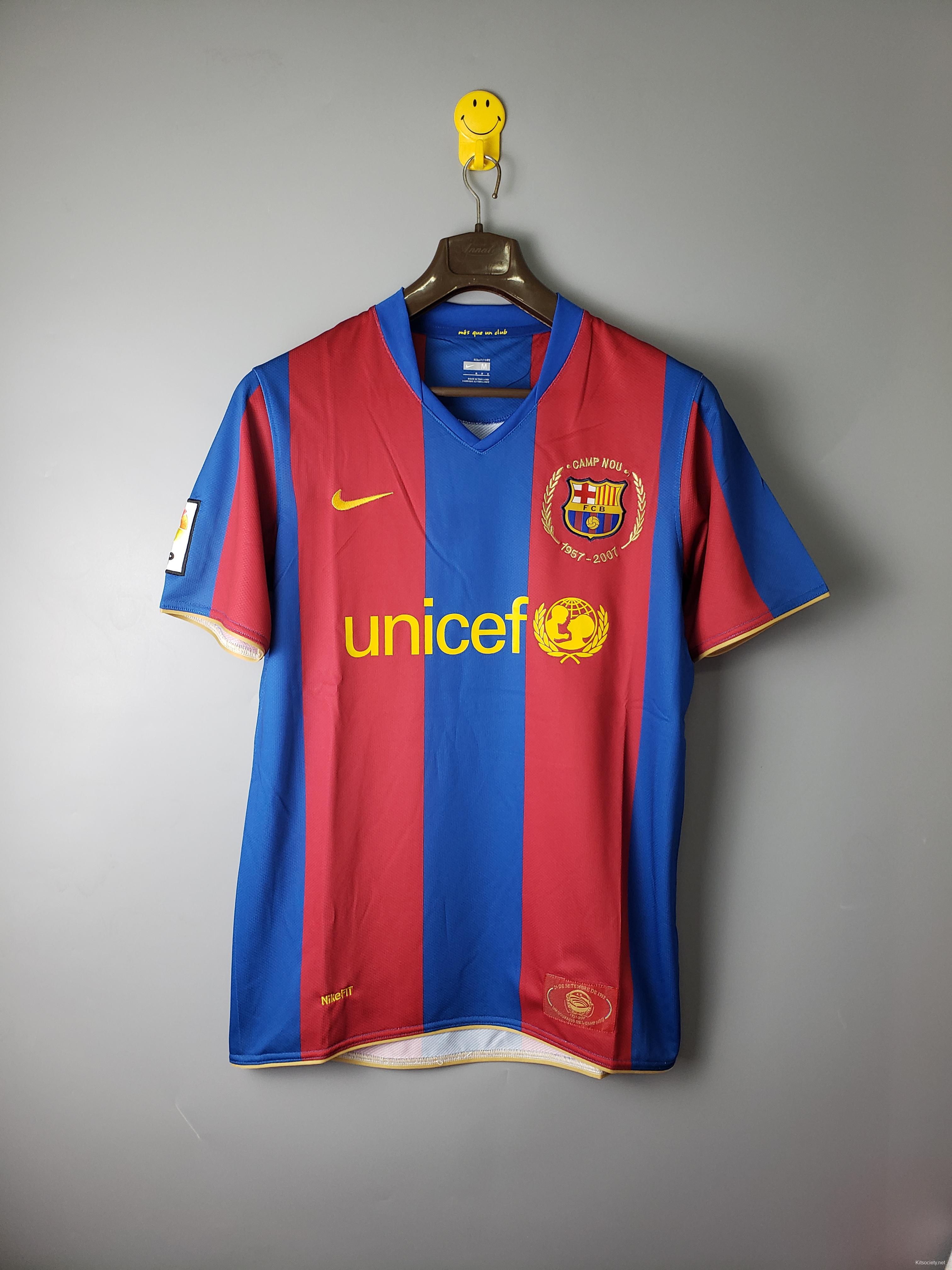 Retro 12/13 Barcelona Home Jersey - Kitsociety