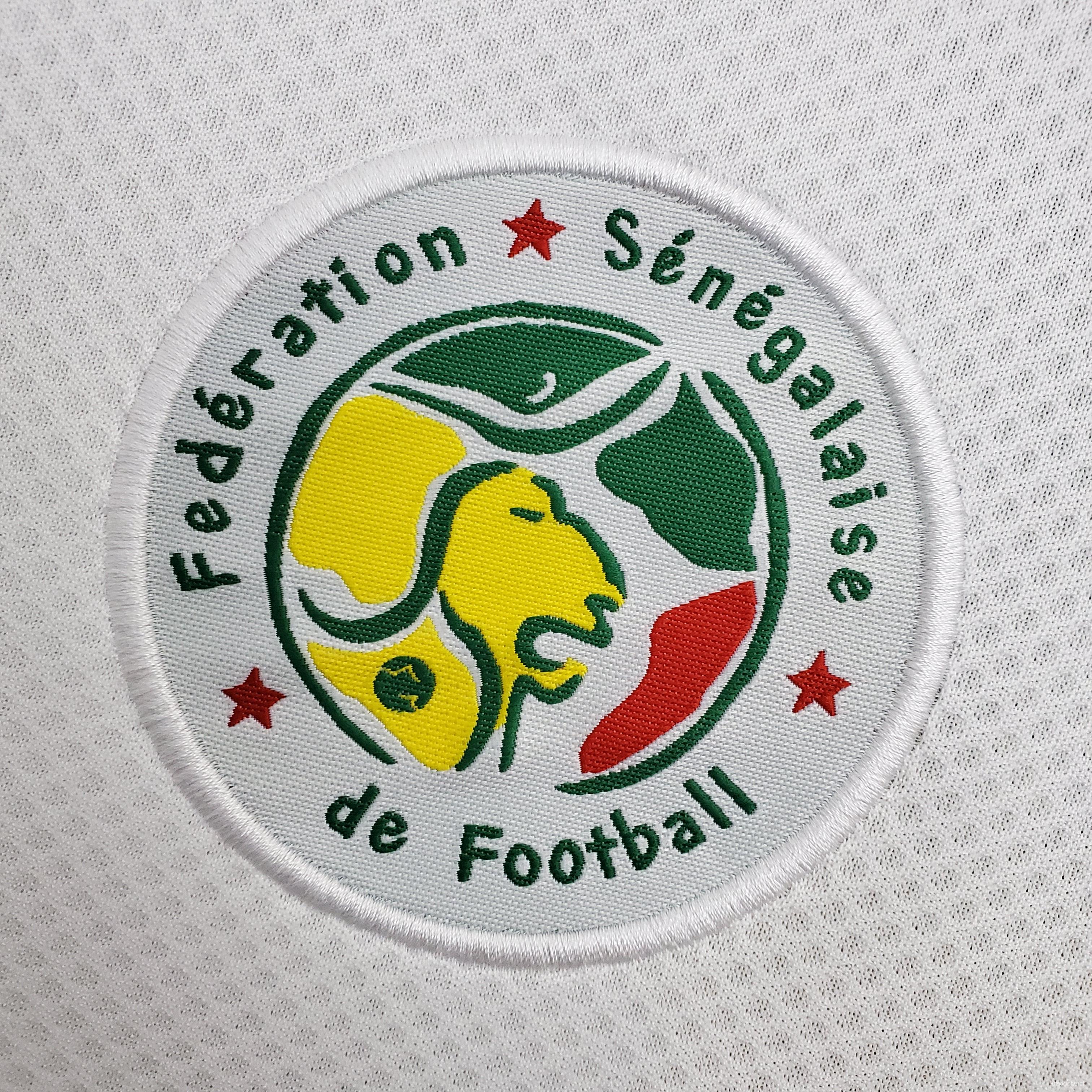 2002 Senegal Retro Home Man Soccer Football Kit