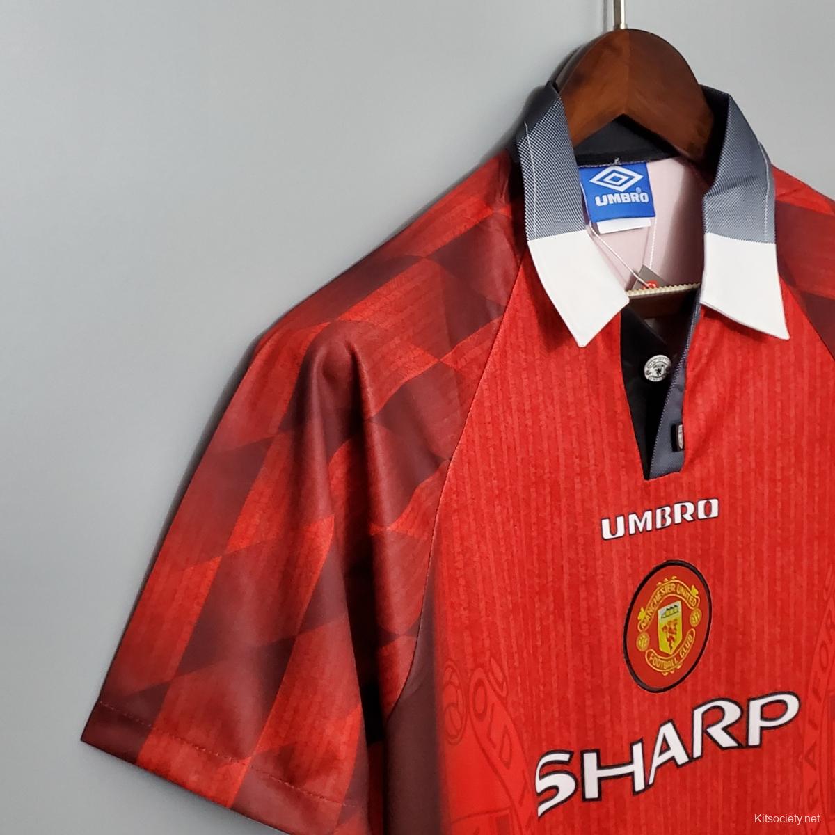 Manchester United home Retro Jersey 96/97