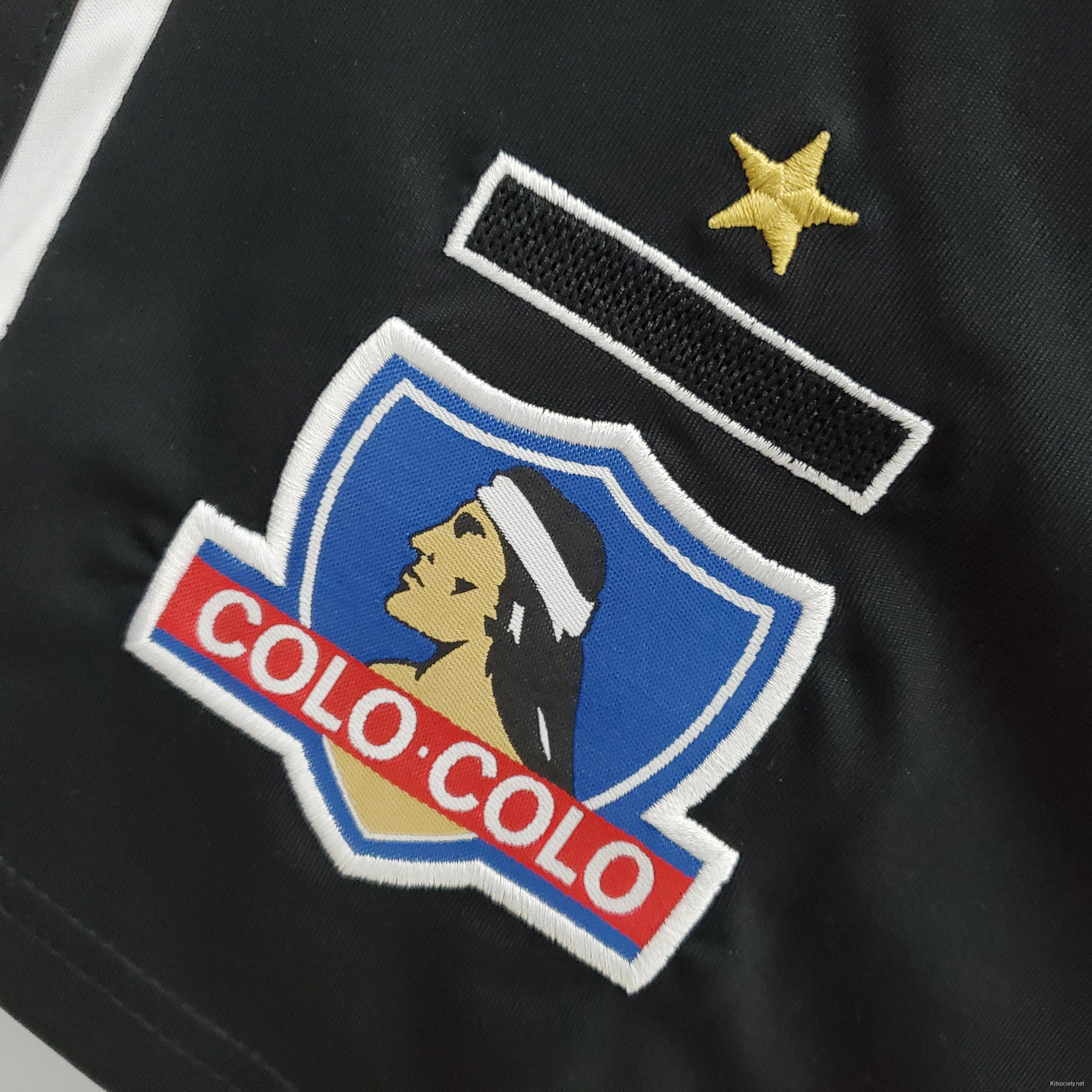 22/23 Colo Colo Commemorative Edition Black Gold Soccer Jersey - Kitsociety