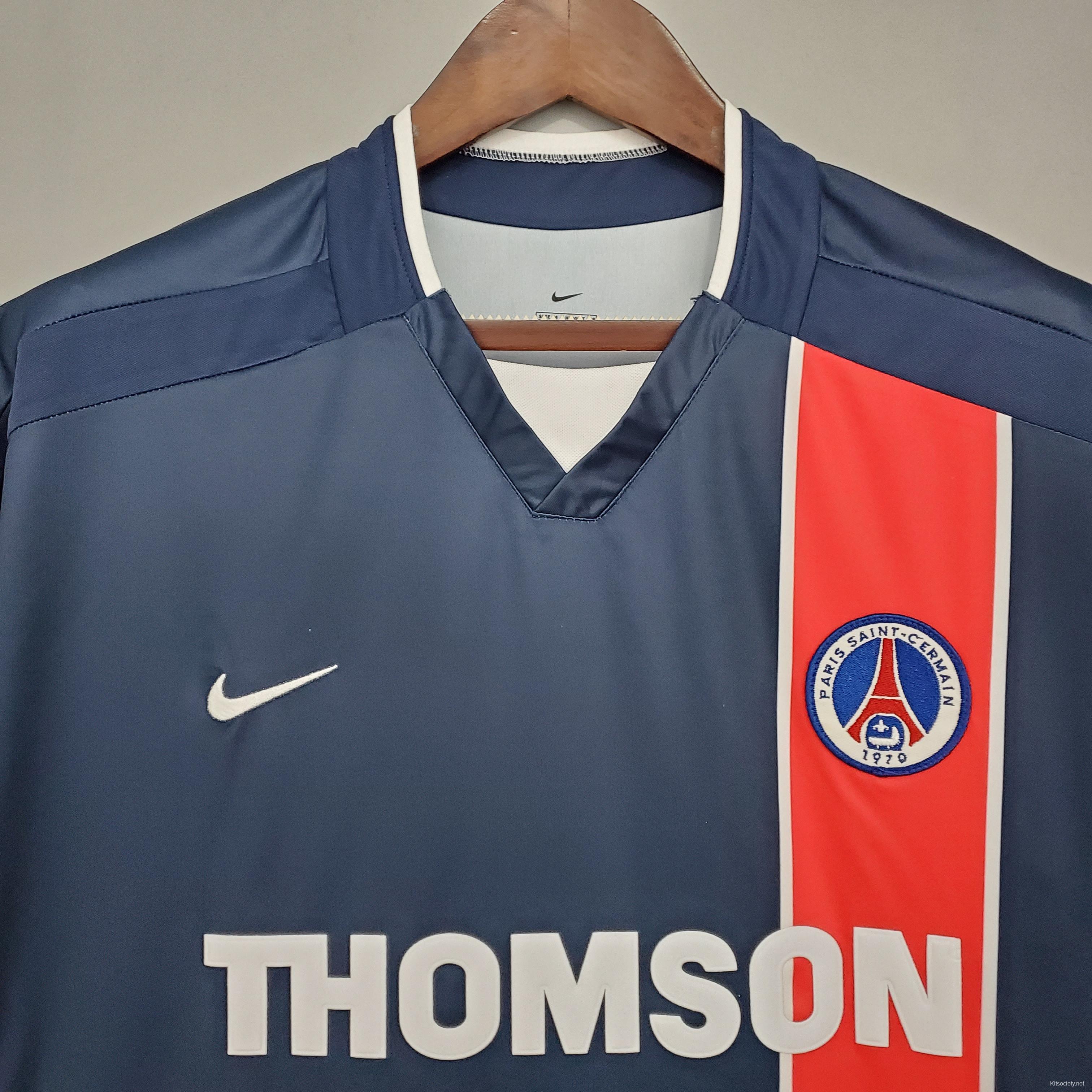 Retro 94/95 PSG White Away Jersey - Kitsociety