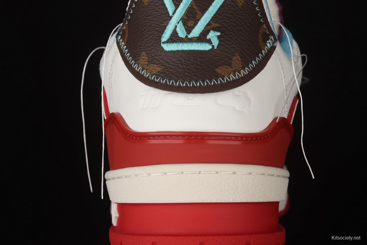 Authentic LV 2021s LV Trainer is limited to the latest color