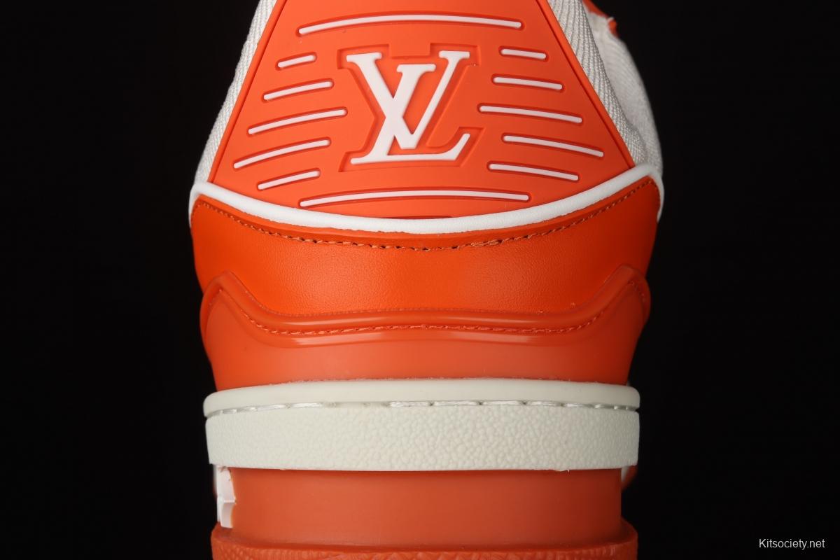 Authentic LV 2021s LV Trainer is limited to the latest color matching in  autumn - Kitsociety