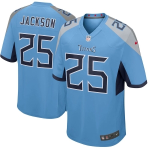 Men's Tennessee Titans Derick Roberson Nike Navy Game Jersey