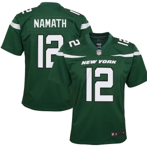 Men's Nike Joe Namath Olive New York Jets 2022 Salute To Service