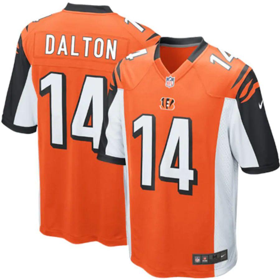 Youth Andy Dalton Orange Alternate Player Limited Team Jersey - Kitsociety