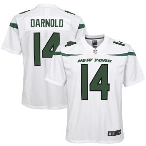 Sam Darnold New York Jets Nike Youth Inverted Game Jersey - Gray