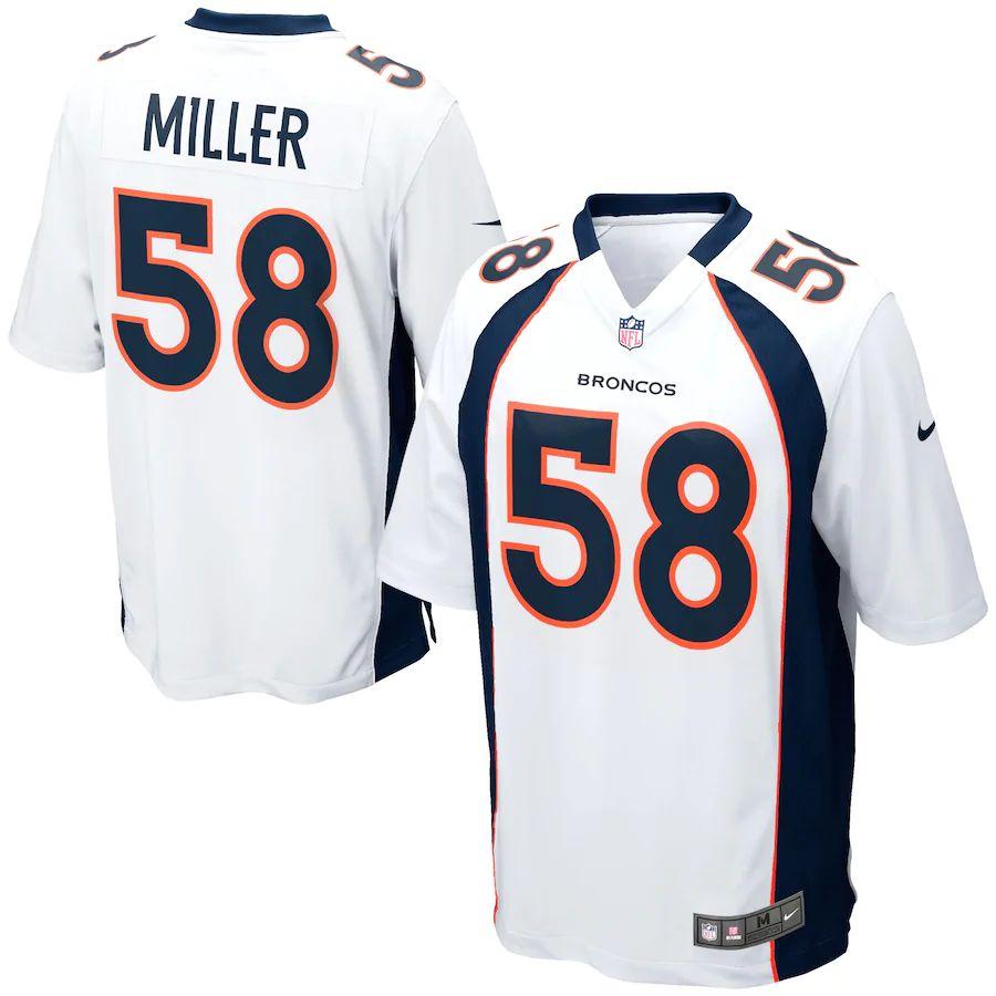 Men's Von Miller White Super Bowl LVI Bound Limited Jersey - Kitsociety