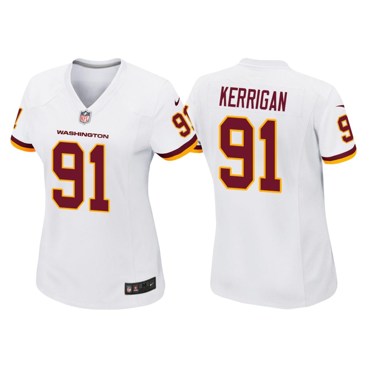 Women's Ryan Kerrigan White Player Limited Team Jersey - Kitsociety