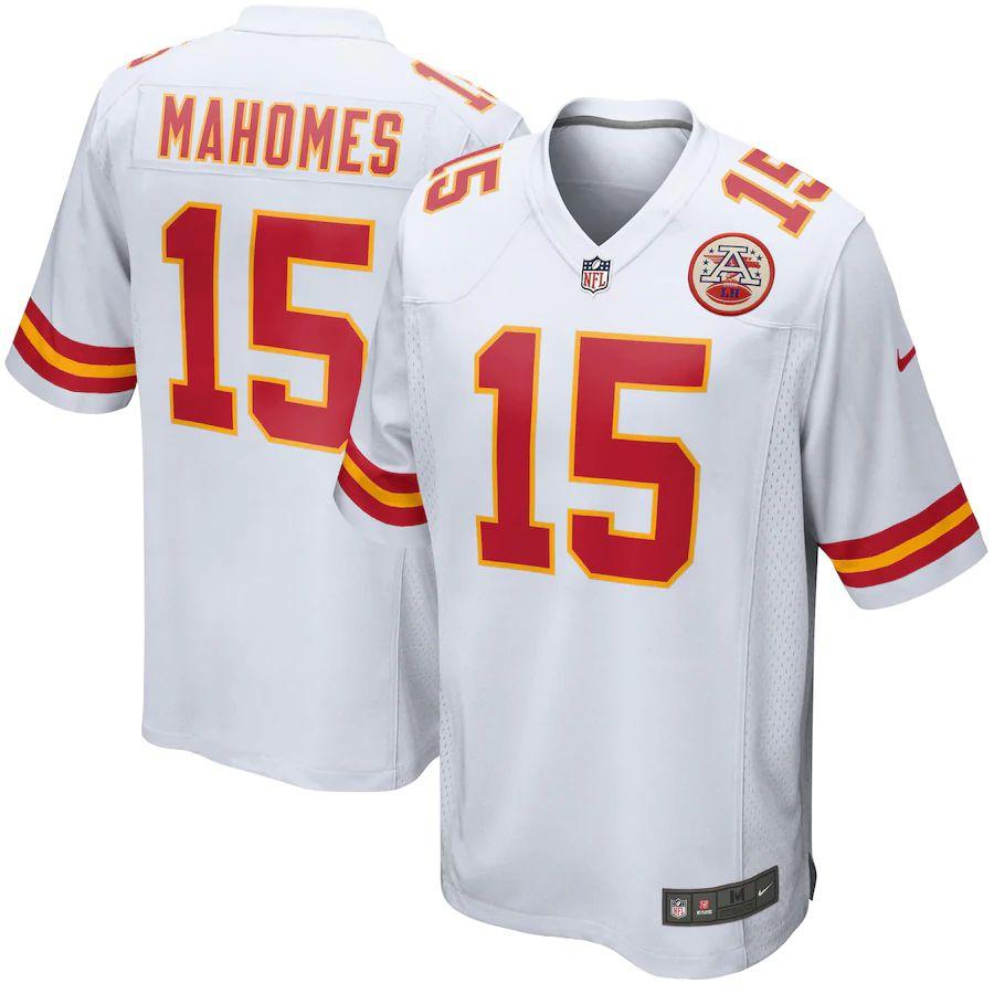 Men's Patrick Mahomes White Player Limited Team Jersey - Kitsociety