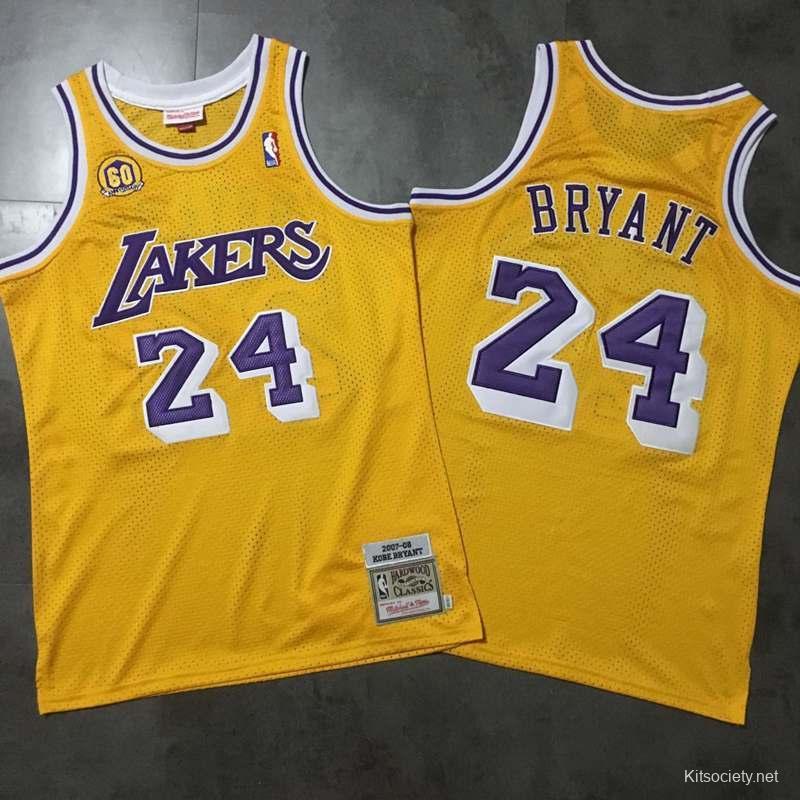 75th Anniversary BRYANT#24 Los Angeles Lakers Jordan Purple NBA Jersey -  Kitsociety