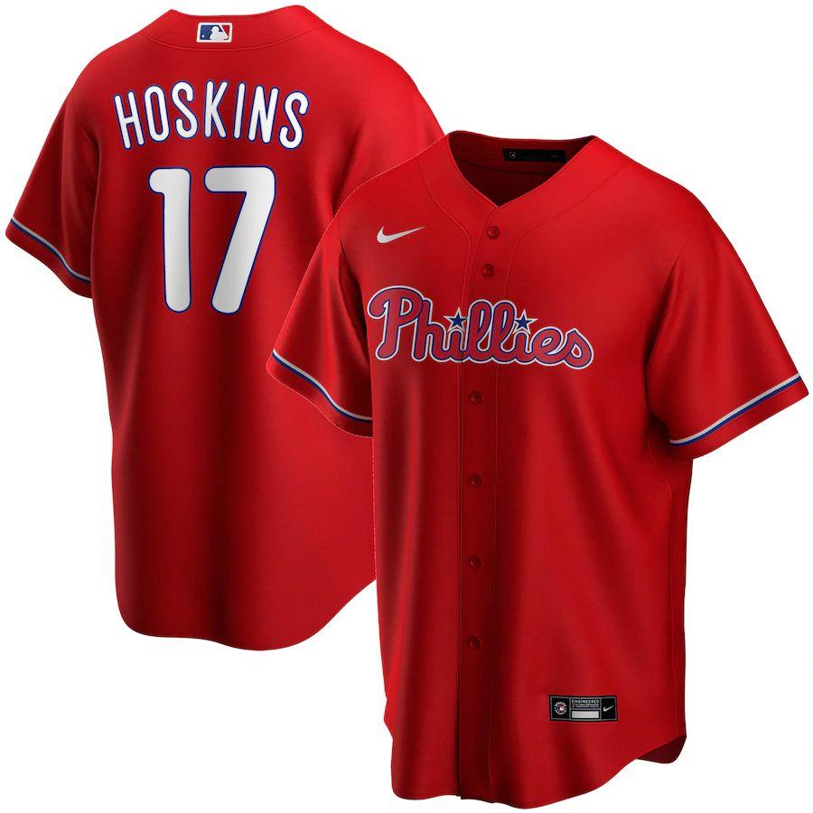 Youth Rhys Hoskins White Home 2020 Player Team Jersey - Kitsociety