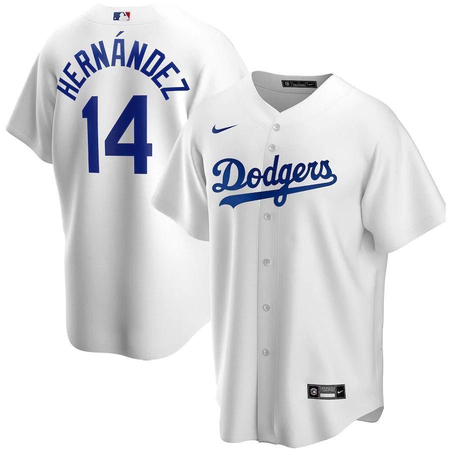 Youth Enrique Hernandez White Home 2020 Player Team Jersey - Kitsociety