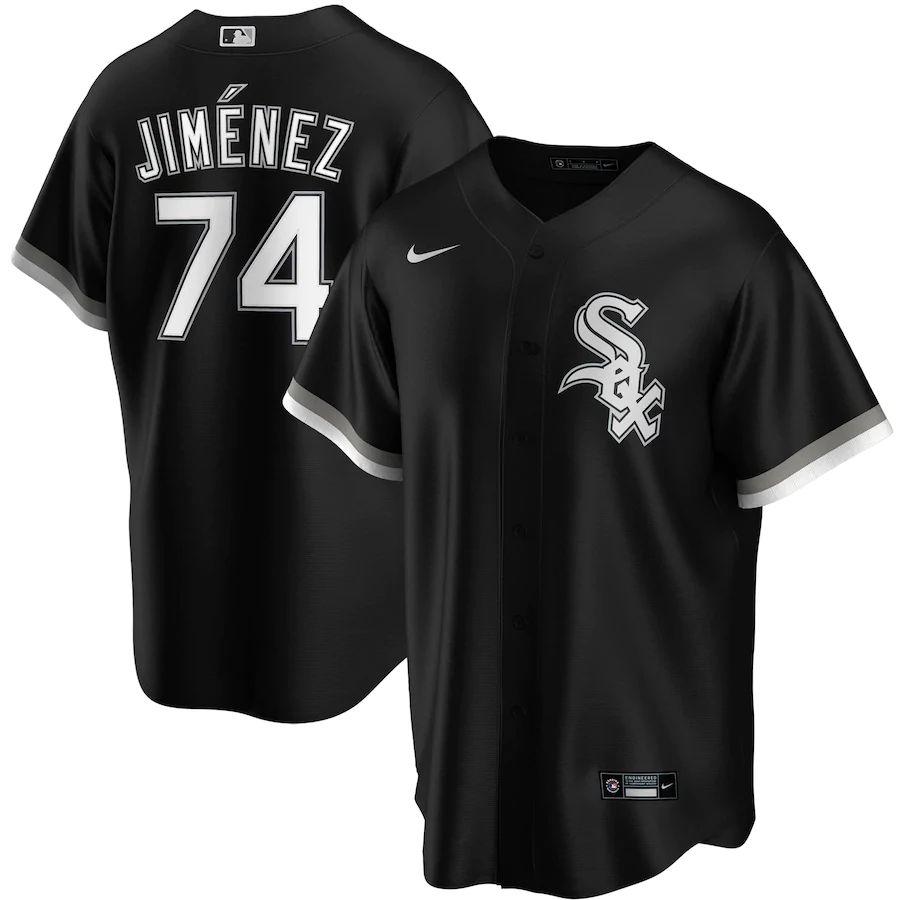 Men's Eloy Jimenez White Home 2020 Player Team Jersey - Kitsociety