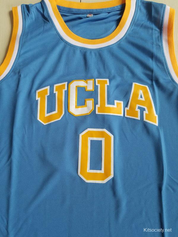 Russell Westbrook 0 UCLA College White Basketball Jersey - Kitsociety