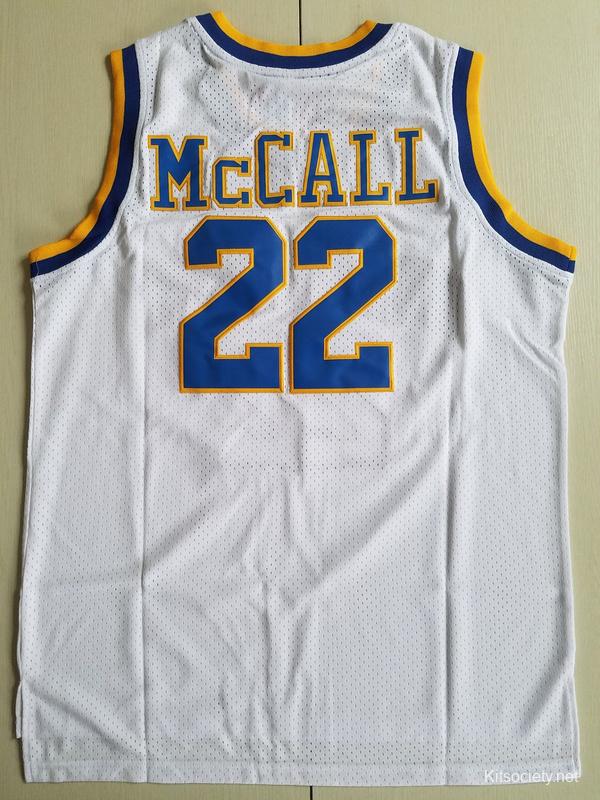 Love & Basketball Quincy McCall Crenshaw 22 Jersey M/Men's / White