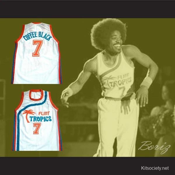 Flint Tropics Custom Basketball Jersey Adult Halloween Costume S / 7