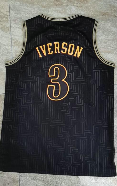 iverson gold jersey