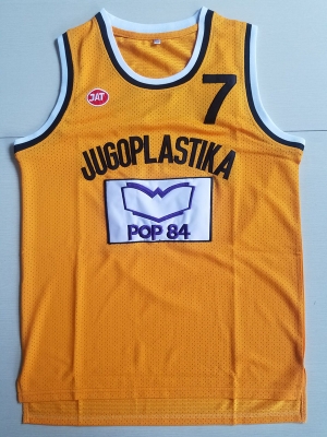 Drazen Petrovic 10 Cibona Zagreb Basketball Jersey - Kitsociety