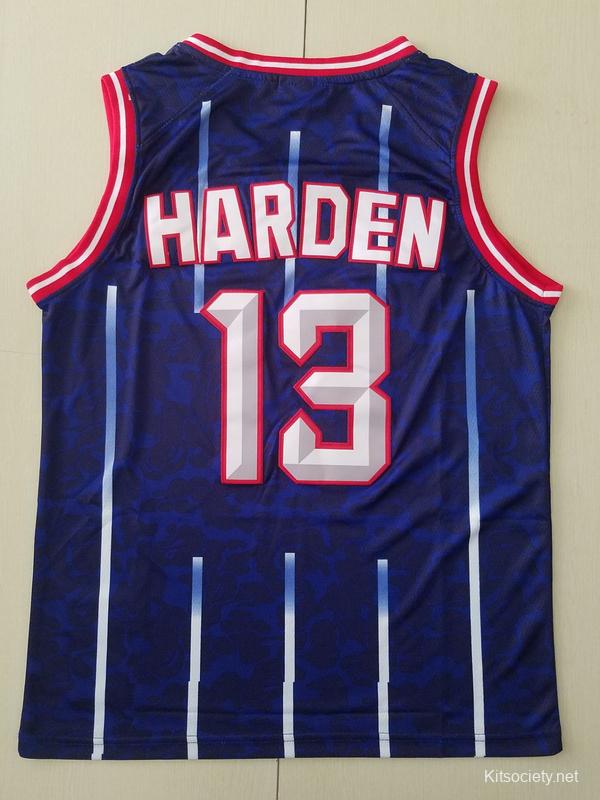 Men's James Harden Fashion Edition Basketball Jersey - Kitsociety