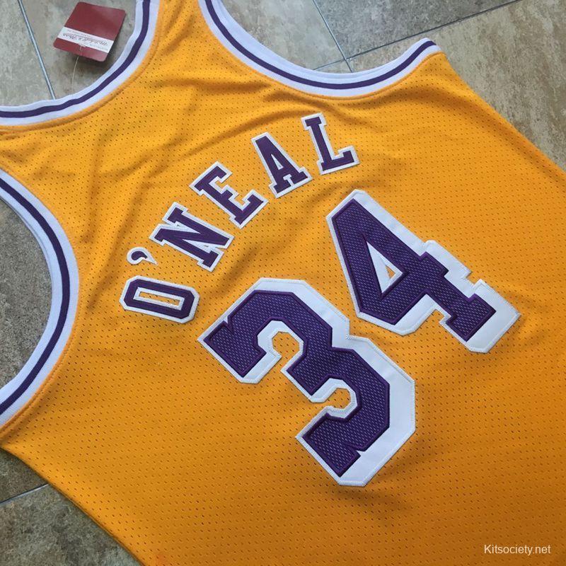 Vintage Shaquille O'neal LA Lakers Jersey NWT Shaq Los Angeles