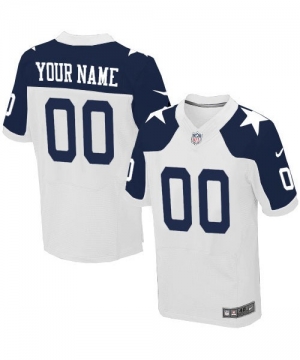 Chuma Edoga Men's Nike Navy Dallas Cowboys Custom Game Jersey