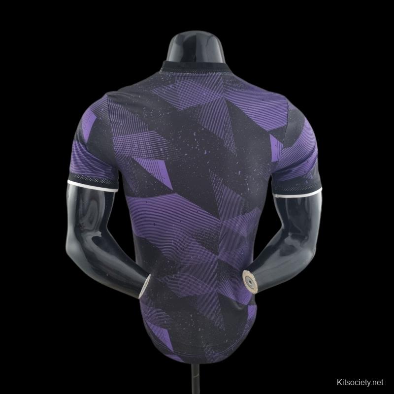 Real Madrid Black and Purple Player Version Special Jersey 22/23