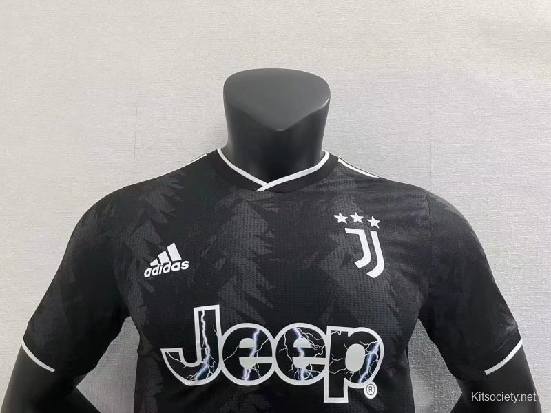 adidas Juventus 22/23 Away Jersey Y - Black