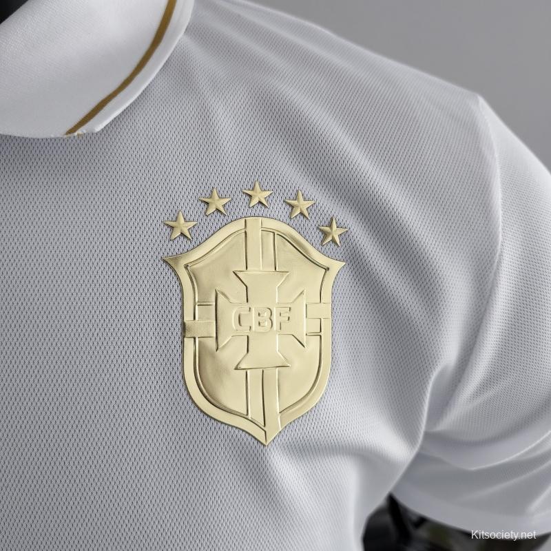 Brazil White Jersey 2022