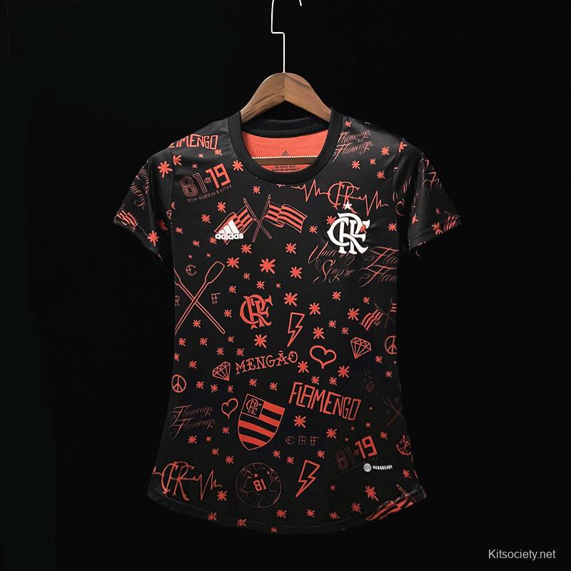 2019/20 Flamengo Black Retro Soccer Jersey