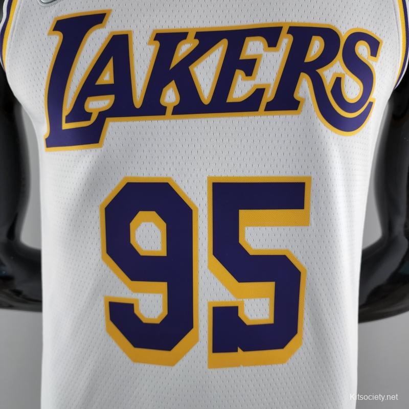 lakers jersey white