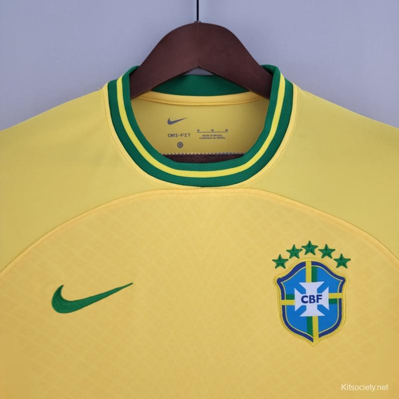 22/23 Brazil White Concept Jersey - Kitsociety