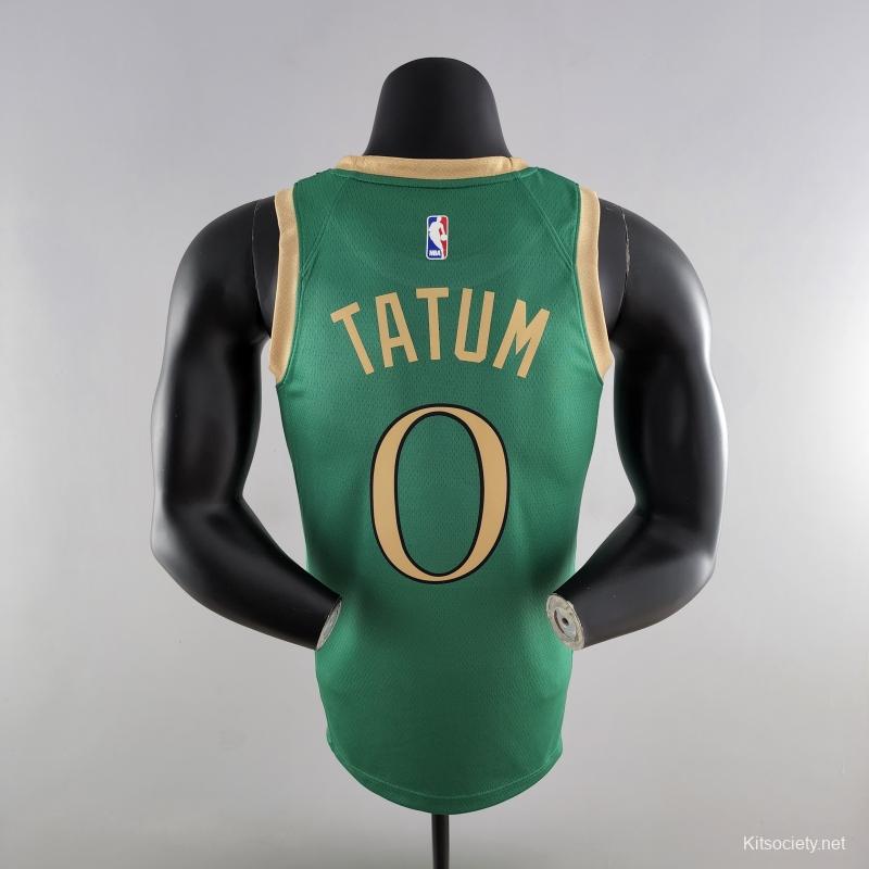 2020 Tatum #0 Boston Celtics City Edition Green NBA Jersey - Kitsociety