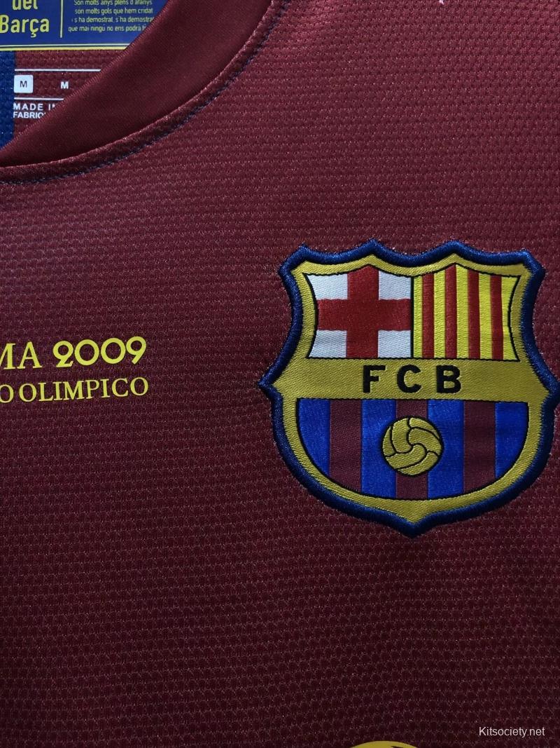 Fc Barcelona Home 08/09 Long Sleeve Jersey