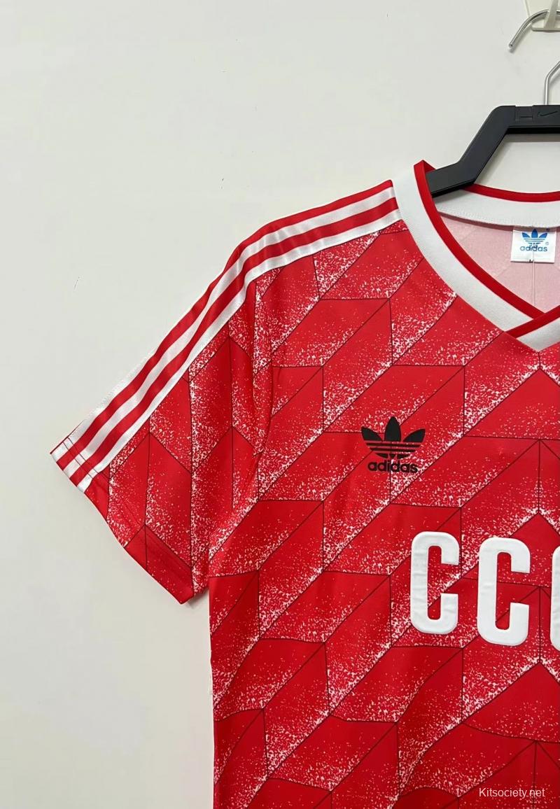 Retro Soviet Union Soccer Jersey CCCP Football Shirt Algeria