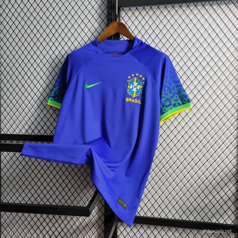 2022 Brazil Home National Team World Cup Soccer Jersey With Special Dragon  Namesets - Kitsociety