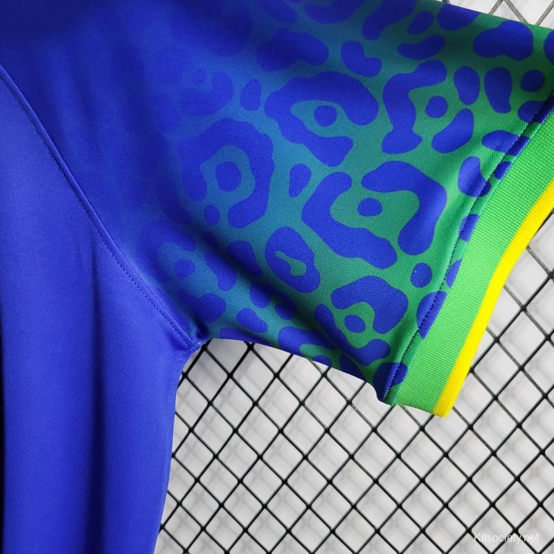 2022 Brazil Home National Team World Cup Soccer Jersey With Special Dragon  Namesets - Kitsociety