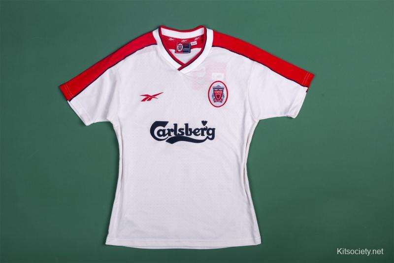 Retro 95/96 Liverpool away Soccer Jersey - Kitsociety