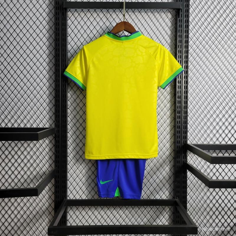 Outerstuff Youth Brazil FIFA World Cup Qatar 2022 Official Jersey L(14/16)