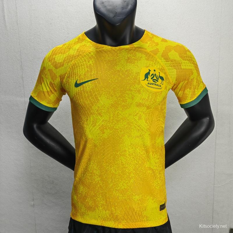 Australia Home Soccer Jersey 2022