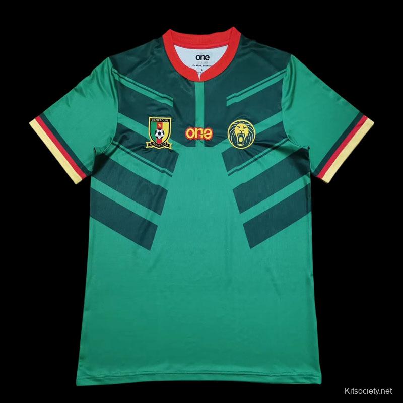 2022 Cameroon Green Player Jersey