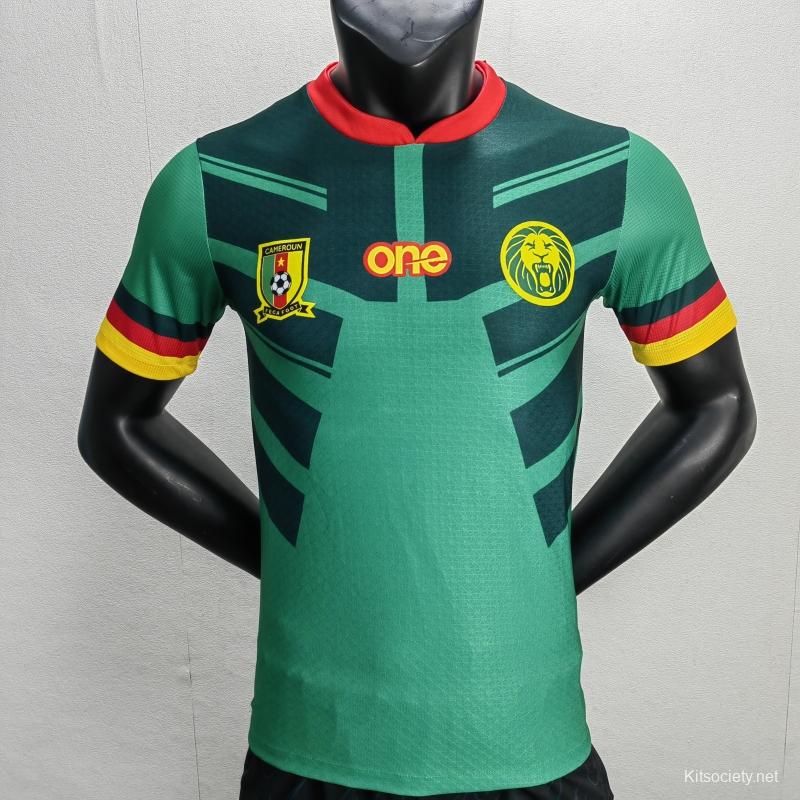 2022 Cameroon Green Player Jersey