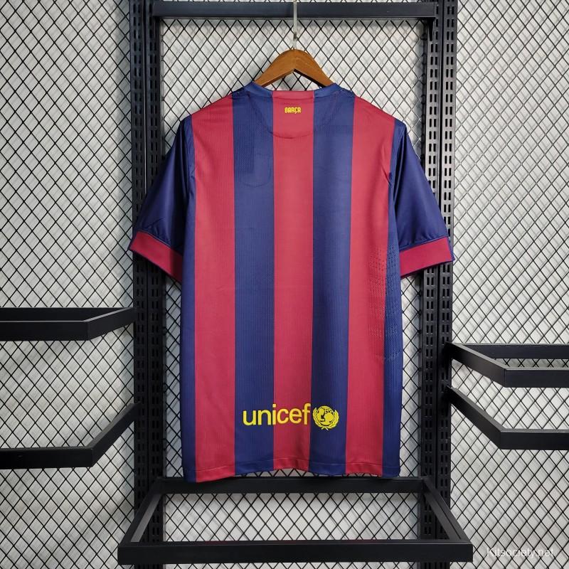 Barcelona 2014-2015 Messi 10 Classic Football Jersey -   Israel