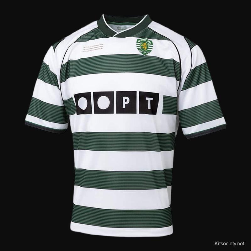 2002-03 Sporting Lisbon Cristiano ronaldo Jersey | Retro Collection - XL