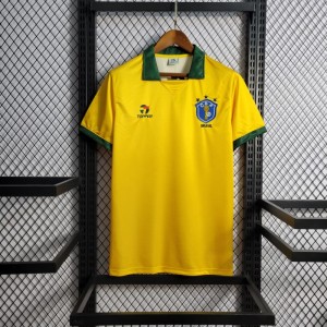 Retro 2006 Brazil Away Blue Jersey - Kitsociety