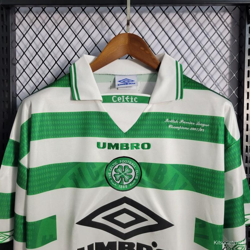 Retro 95-97 Celtic Away Jersey - Kitsociety