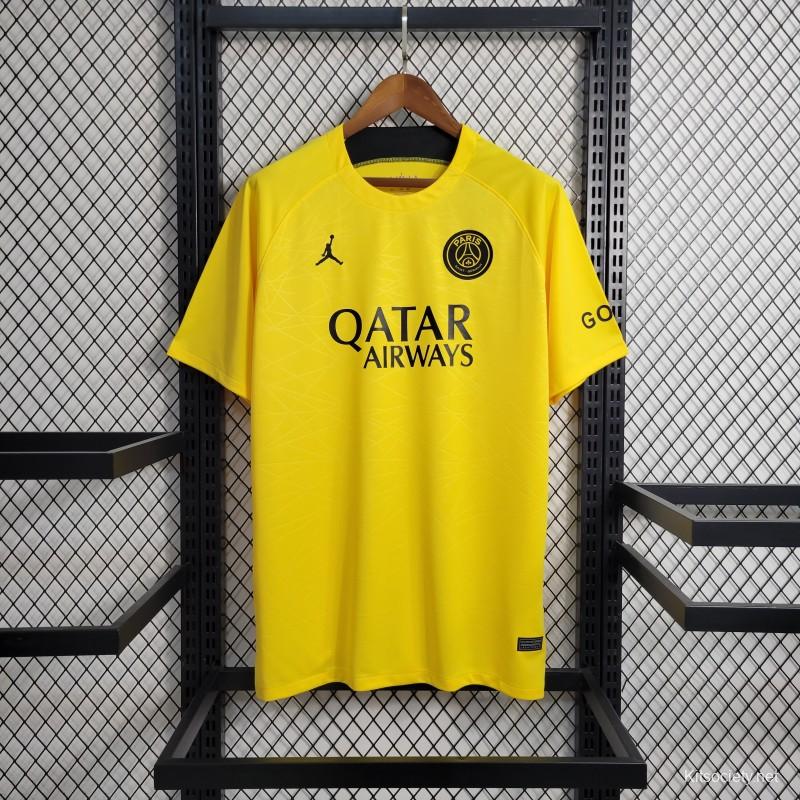 23-24 Ajax Away Yellow Jersey - Kitsociety