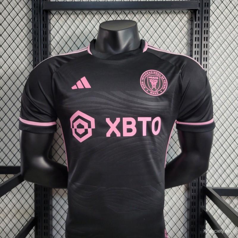 23-24 Inter Miami Home Pink MESSI Jersey - Kitsociety