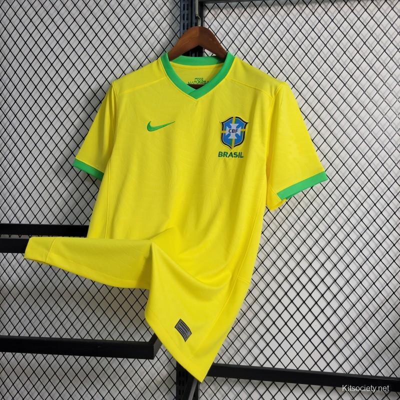 2023 Brazil Home Jersey - Kitsociety